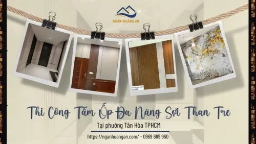 Thi Công Tấm Ốp Đa Năng Sợi Than Tre Tại Phường Tân Hòa TPHCM