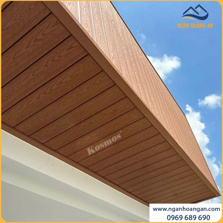 Thi Công Trọn Gói Ốp Trần Gỗ Nhựa Ngoài Trời Giá Rẻ Uy Tín