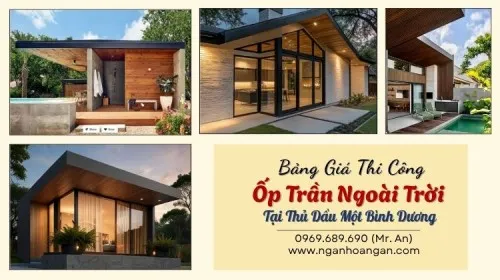 Ốp Trần Gỗ Nhựa Ngoài Trời Giá Rẻ Tại Thủ Dầu Một Bình Dương