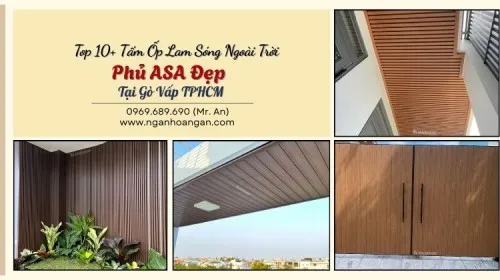 Top 10+ Tấm Ốp Lam Sóng Ngoài Trời Phủ ASA Đẹp Tại Gò Vấp TPHCM