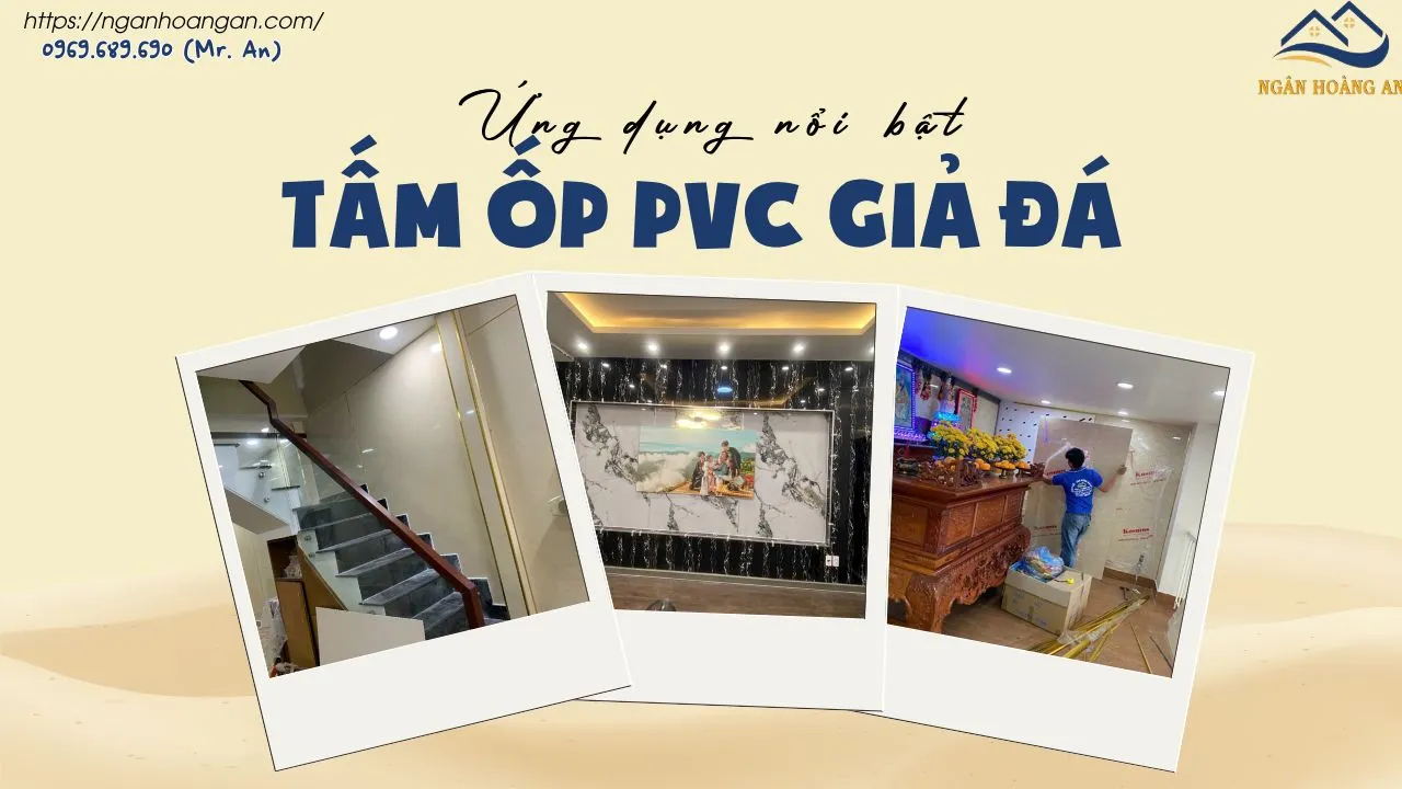 Ứng Dụng Của Tấm Ốp PVC Giả Vân Đá Trong Trang Trí Nội Thất