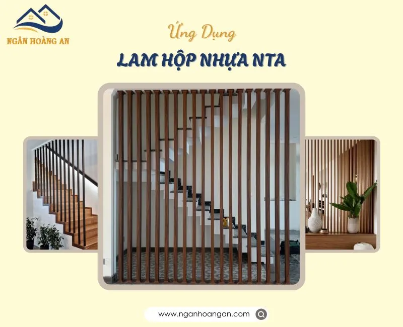 Ứng Dụng Lam Hộp Nhựa Giả Gỗ 