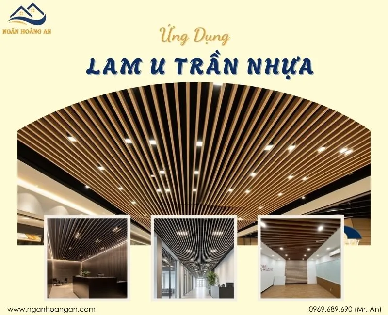 Ứng Dụng Lam U Trần Nhựa Giả Gỗ