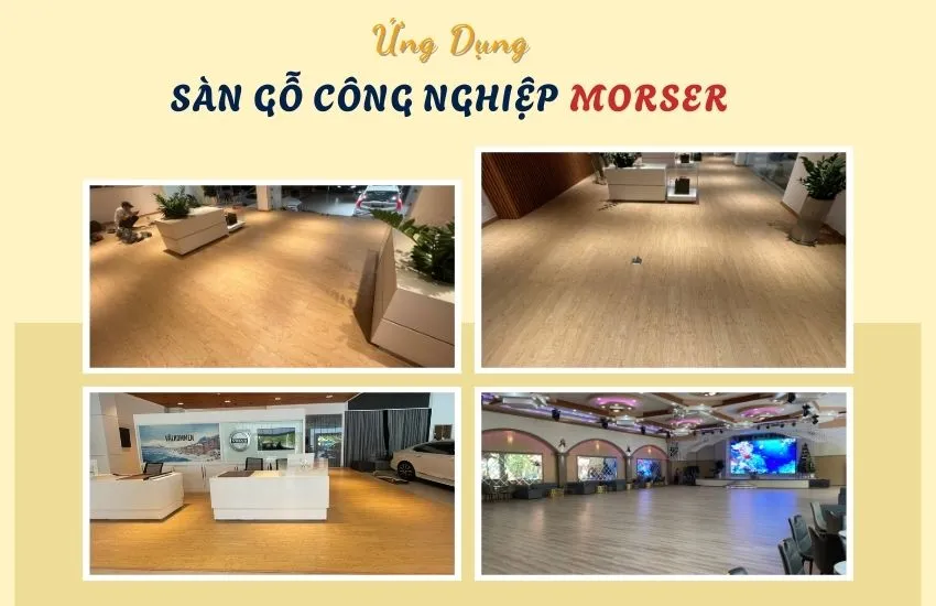 Ứng Dụng Lát Sàn Gỗ Morser Việt Nam