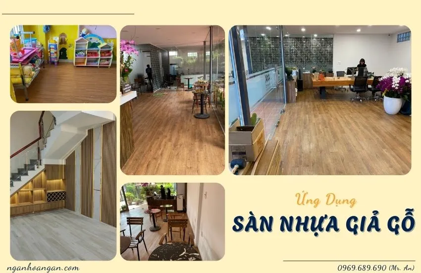 Ứng Dụng Lát Sàn Nhựa Giả Gỗ