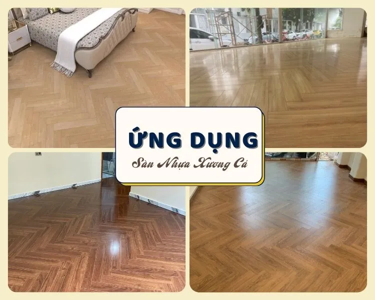 Ứng Dụng Sàn Nhựa Hèm Khoá Xương Cá Morser