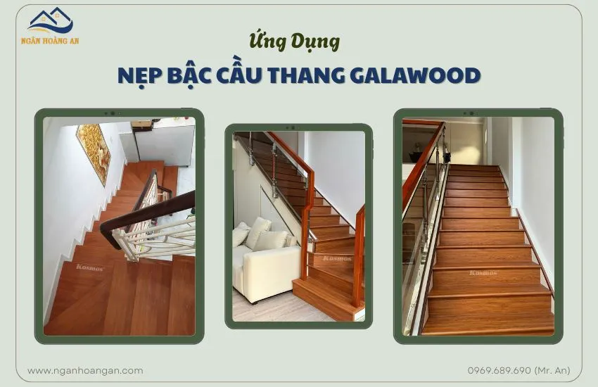 Ứng Dụng Của Nẹp Bậc Cầu Thang Galawood
