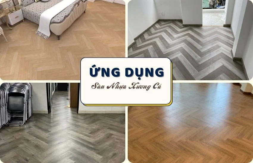 Ứng Dụng Sàn Nhựa Hèm Khoá Xương Cá THFloor Ứng Dụng Sàn Nhựa Hèm Khoá Xương Cá THFloor