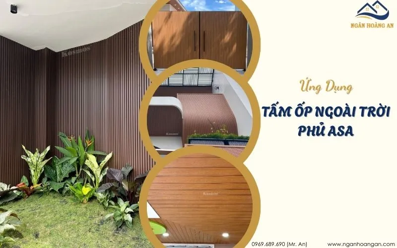 Ứng Dụng Tấm Ốp Ngoài Trời Phủ ASA