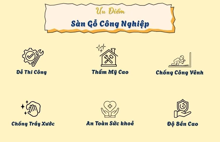 Ưu Điểm Của Sàn Gỗ Công Nghiệp Việt Nam