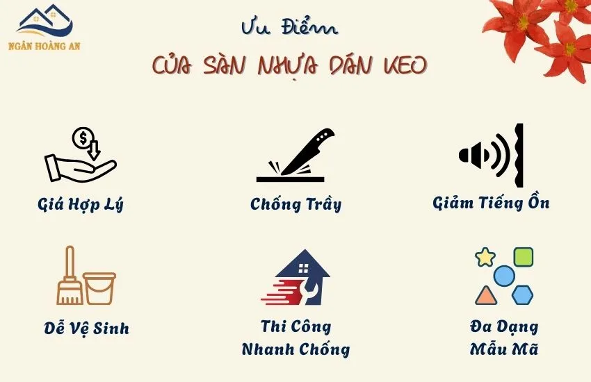 Ưu Điểm Nổi Bật Của Sàn Nhựa Dán Keo Arize