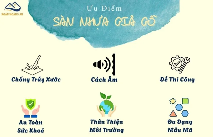 Ưu Điểm Nổi Bâth Của Sàn Nhựa Giả Gỗ