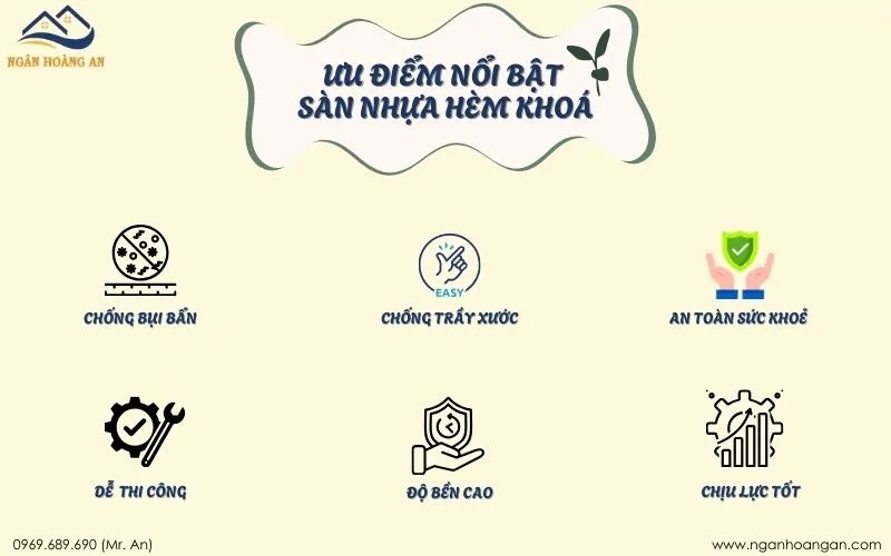 Ưu Điểm Nổi Bật Của Sàn Nhựa Hèm Khoá MAT Floor