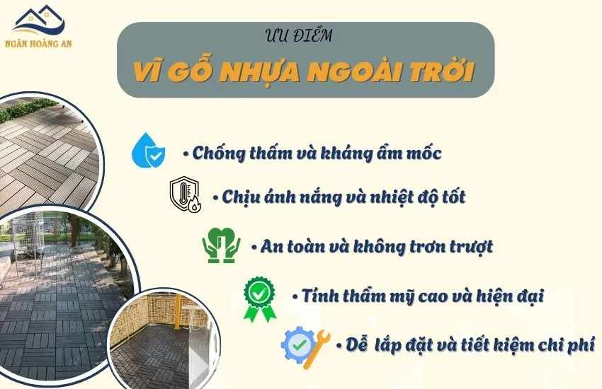 Ưu Điểm Nổi Bật Của Vỉ Gỗ Nhựa Ngoài Trời