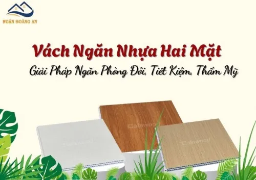 Vách Ngăn Nhựa Hai Mặt Giải Pháp Ngăn Phòng Đôi, Tiết Kiệm, Thẩm Mỹ