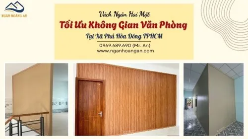 Vách Ngăn Nhựa Tối Ưu Không Gian Văn Phòng Tại Xã Phú Hòa Đông TPHCM