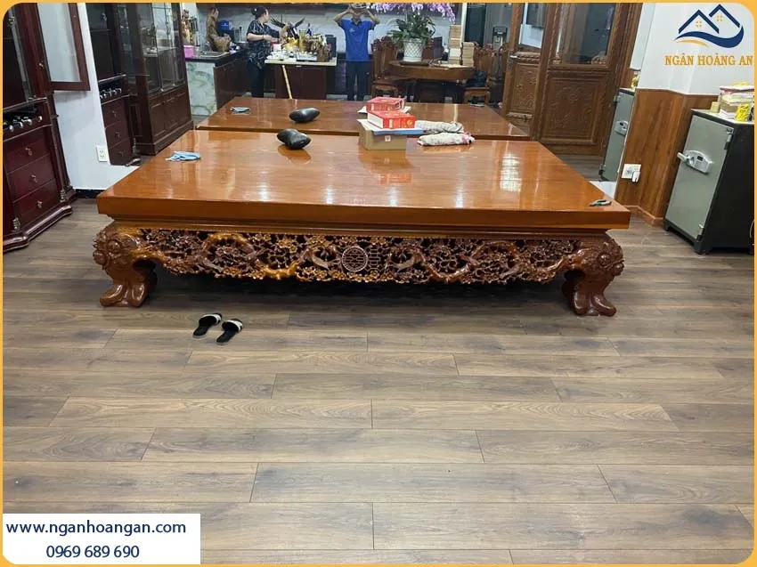 Sàn Gỗ Công Nghiệp Binyl Có Khả Năng Chống Trơn Trượt, Chống Trầy Xước