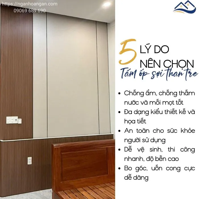 5 Lý Do Nên Chọn Tấm Ốp Sợi Than Tre