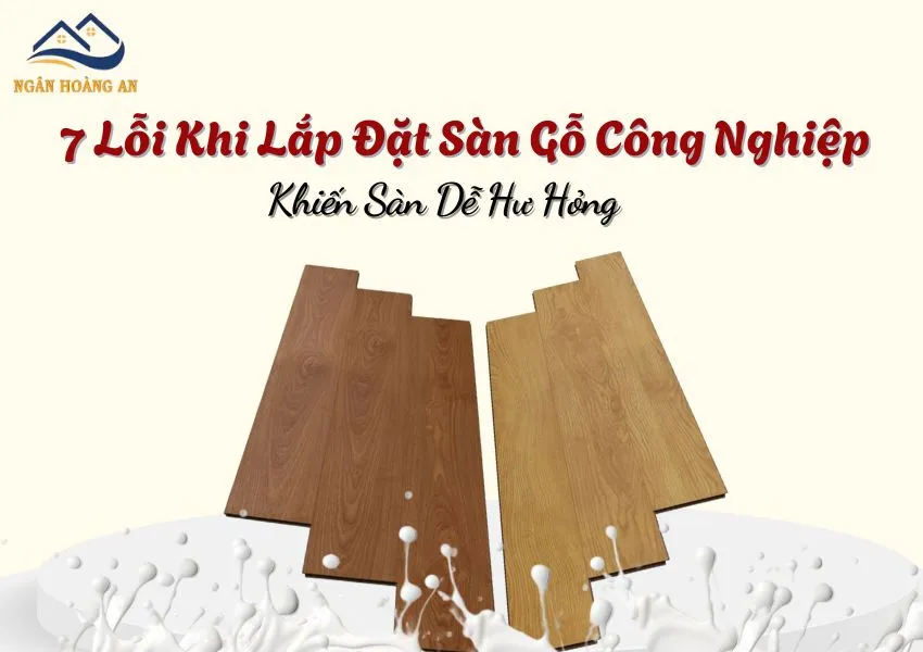 7 Lỗi Khi Lắp Đặt Sàn Gỗ Công Nghiệp Khiến Sàn Dễ Bị Hư Hỏng 7 Lỗi Khi Lắp Đặt Sàn Gỗ Công Nghiệp Khiến Sàn Dễ Bị Hư Hỏng