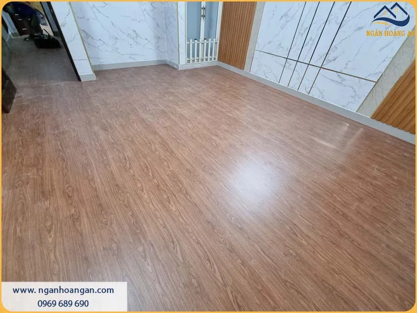 Sàn Nhựa Giả Gỗ Vân Gỗ Sắc Nét Sang Trọng 