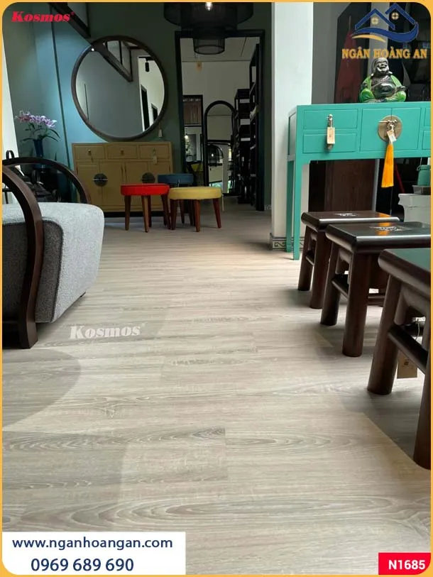 Lót Sàn Nhựa Giả Gỗ Cho Nhà Ở Điểm Nhấn Cho Không Gian