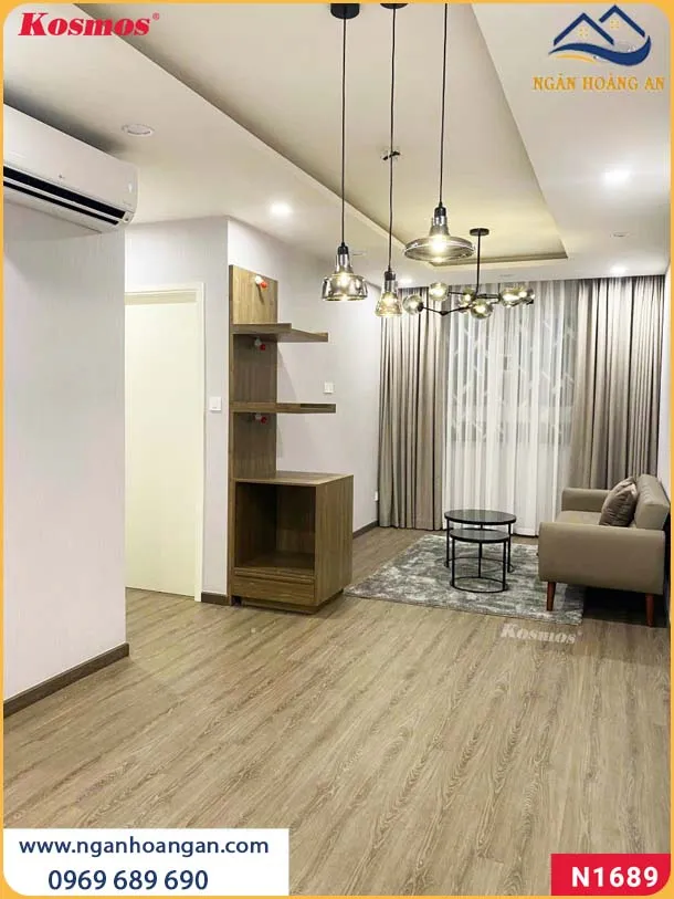 Căn Hộ Thi Công Lót Sàn Nhựa Giả Gỗ Giá Thành Hợp Lý