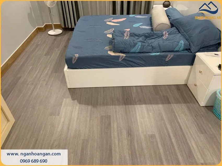 Thi Công Sàn Nhựa Giả Gỗ Chất Lượng Cho Phòng Ngủ