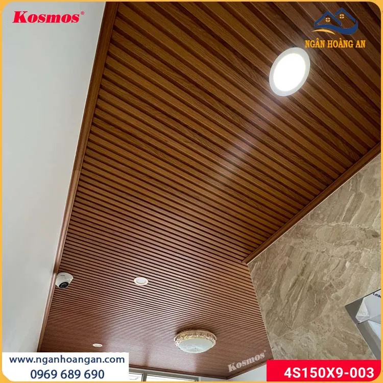 Không Gian Nội Thất Trở Nên Tinh Tế Khi Ốp Trần Lam Sóng Nhựa