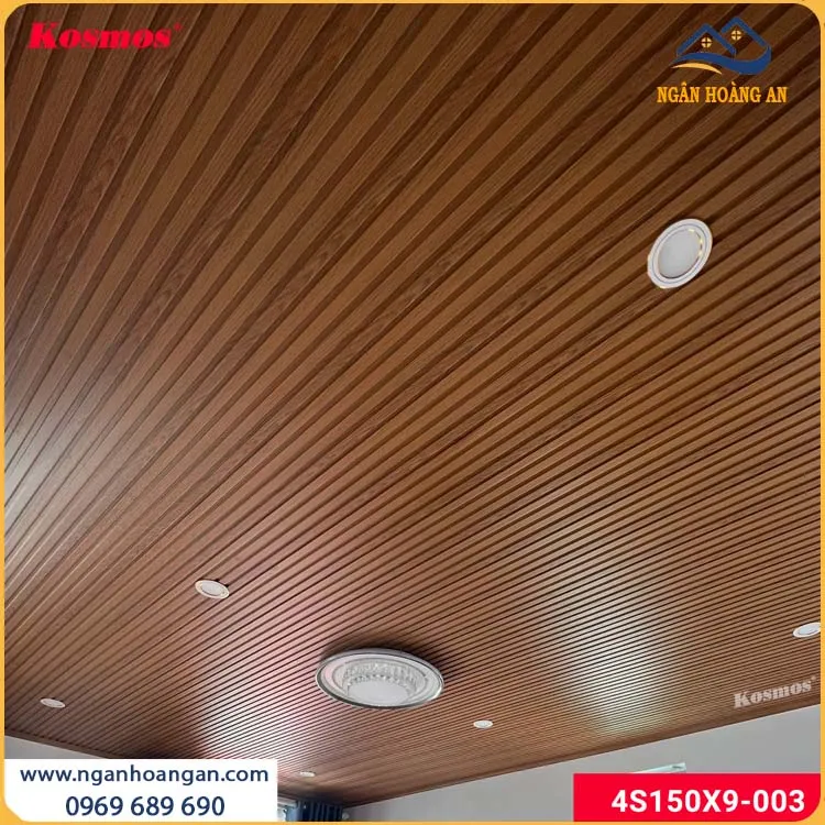 Ốp Trần Tấm Lam Sóng Giả Gỗ Tạo Điểm Nhấn Cho Không Gian Ốp Trần Tấm Lam Sóng Giả Gỗ Tạo Điểm Nhấn Cho Không Gian