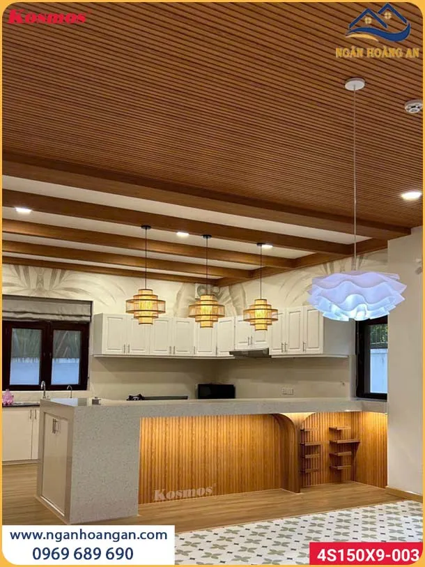Khách Hàng Ưa Chuộng Lam Sóng Giả Gỗ Ốp Trần Cho Nhà Ở