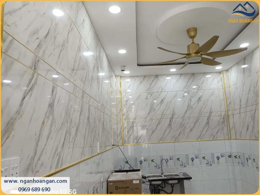 Không Gian Nội Thất Trở Nên Tinh Tế Khi Ốp Tường PVC Giả Đá