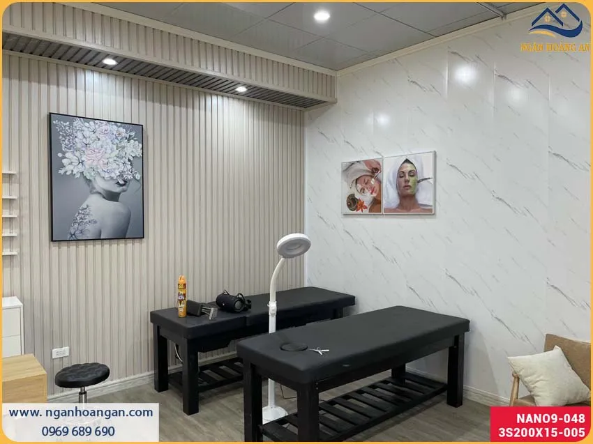 Tấm Nhựa PVC Giả Đá Họa Tiết Rõ Nét Sang Trọng 