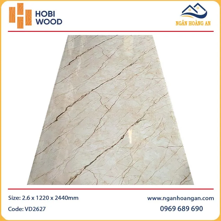 PVC Giả Đá Ốp Tường HobiWood VD2627