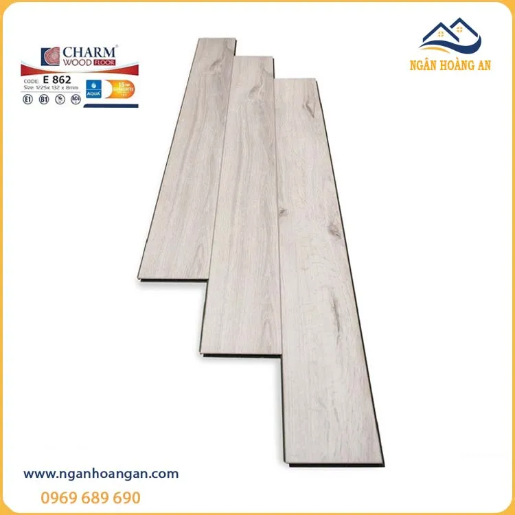 Sàn Gỗ Công Nghiệp Charmwood E862 8mm Sàn Gỗ Công Nghiệp Charmwood E862 8mm