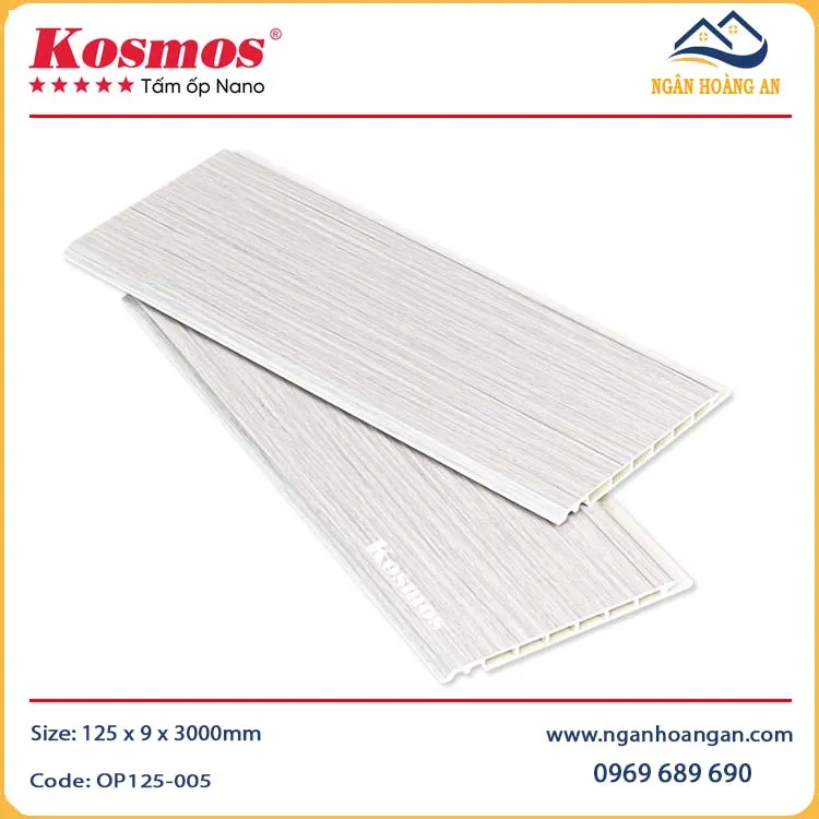 Tấm Nhựa Ốp Tường Nano Kosmos OP125-005