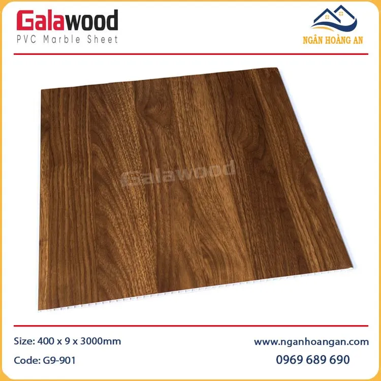 Tấm Nhựa Ốp Tường Nano Giả Vân Gỗ Galawood G9-901