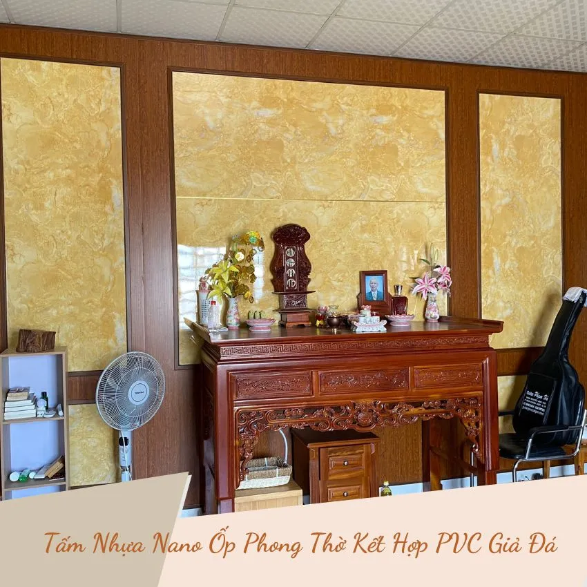 Tấm Nhựa Nano Ốp Phòng Thờ