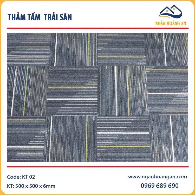 Tấm Thảm Trải Sàn Văn Phòng KT-02 Tấm Thảm Trải Sàn Văn Phòng KT-02