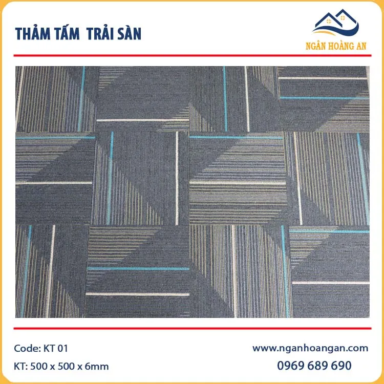 Thảm Tấm Trải Sàn Văn Phòng KT-01 Thảm Tấm Trải Sàn Văn Phòng KT-01