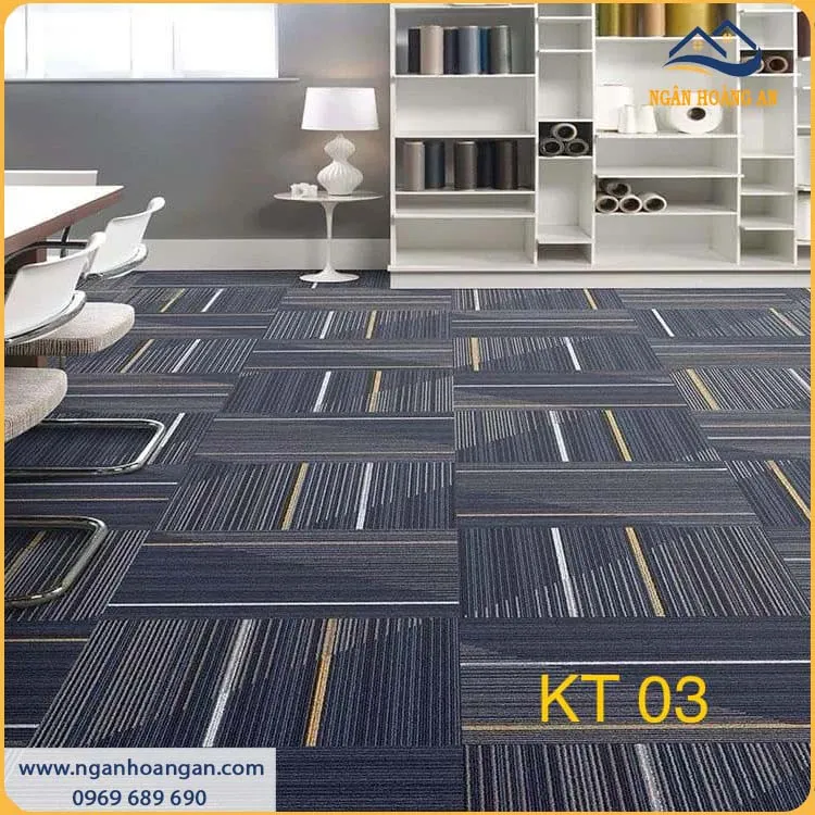Thảm Tấm Trải Sàn Văn Phòng KT-03 Thảm Tấm Trải Sàn Văn Phòng KT-03
