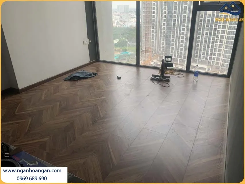 Lắp Đặt Sàn Gỗ Vân Xương Cá Cho Nhà Ở Điểm Nhấn Cho Không Gian