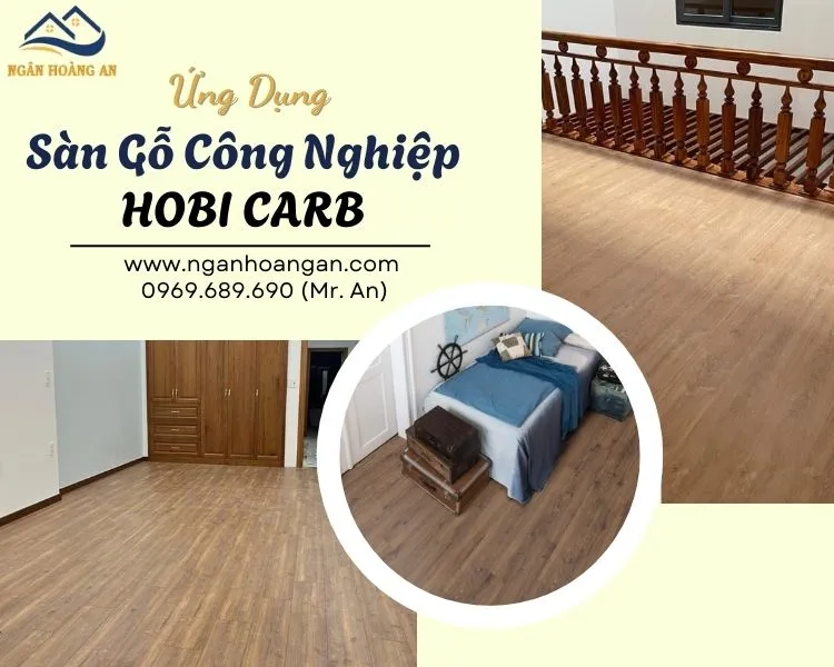Ảnh Ứng Dụng Lót Sàn Gỗ Công Nghiệp Hobi Carb