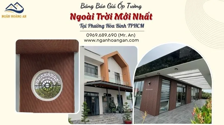 Bảng Báo Giá Ốp Tường Ngoài Trời Mới Nhất
