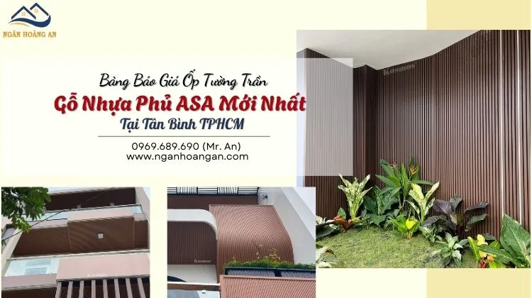 Bảng Báo Giá Ốp Tường Trần Gỗ Nhựa Phủ ASA Mới Nhất Bảng Báo Giá Ốp Tường Trần Gỗ Nhựa Phủ ASA Mới Nhất