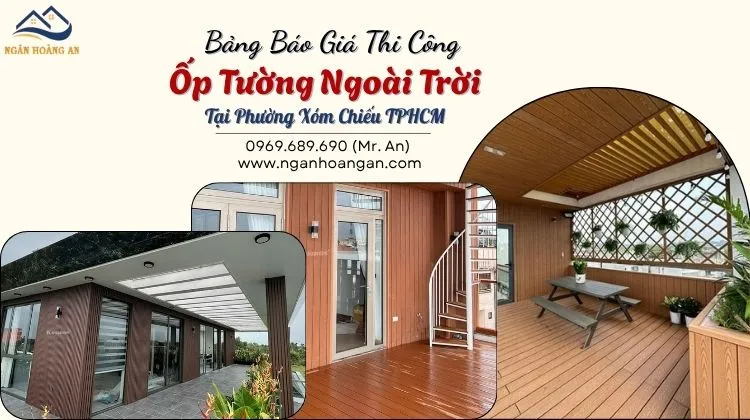 Bảng Báo Giá Thi Công Ốp Tường Ngoài Trời 