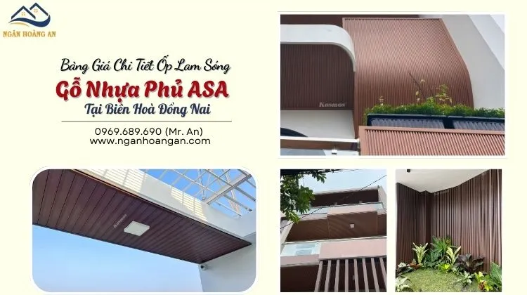 Bảng Giá Chi Tiết Ốp Lam Sóng Gỗ Nhựa Phủ ASA 