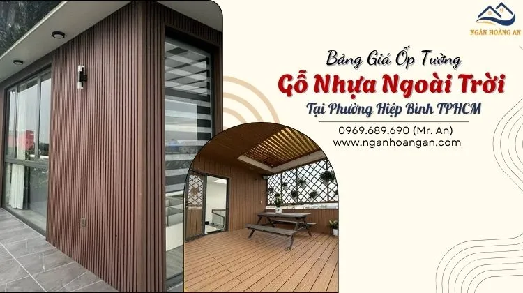 Bảng Giá Ốp Tường Gỗ Nhựa Ngoài Trời 