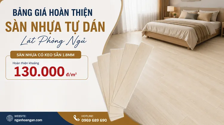 Bảng Giá Sàn Nhựa Tự Dán Lát Phòng Ngủ Mới Nhất Tại TPHCM Bảng Giá Sàn Nhựa Tự Dán Lát Phòng Ngủ Mới Nhất Tại TPHCM