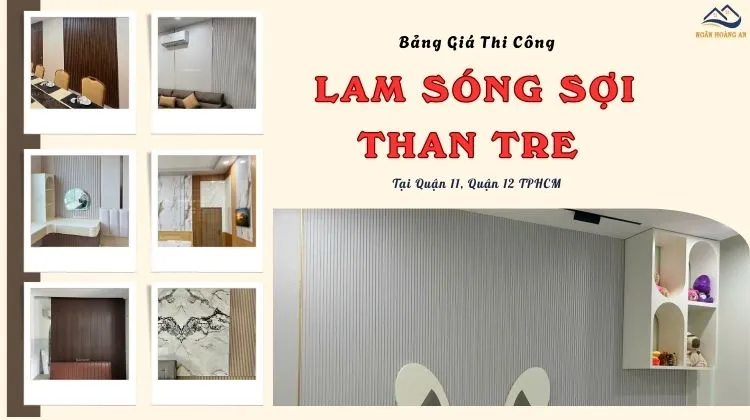 Bảng Giá Thi Công Lam Sóng Sợi Than Tre Tại Quận 11, Quận 12 TPHCM