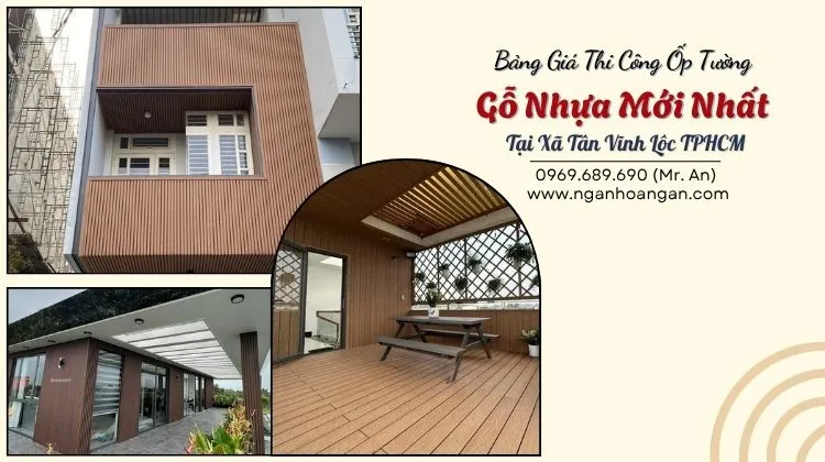 Bảng Giá Thi Công Ốp Tường Gỗ Nhựa Mới Nhất Tại Xã Tân Vĩnh Lộc 
